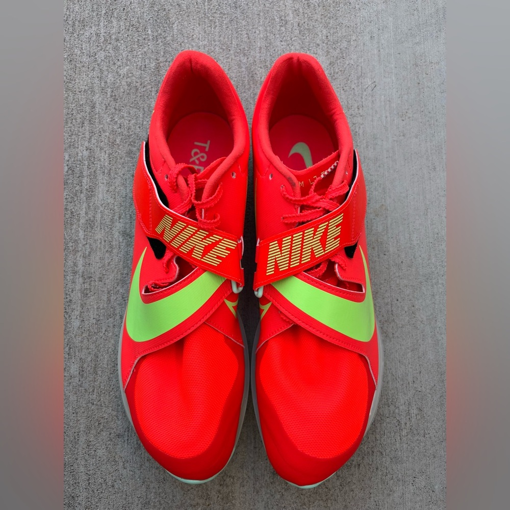 Nike Zoom LJ Elite Long Jump Track & Field Spikes (FZ9326-600) Men’s Size 10